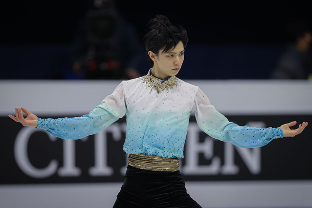 羽生結弦、ショートプログラムの世界最高得点を更新 「これまでの『バラード第1番』のなかで一番良かった」 画像
