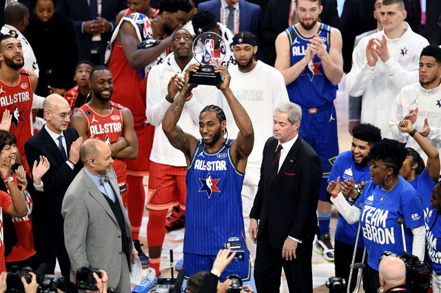 コービー・ブライアント追悼のNBAオールスターはチーム・レブロンが勝利　カワイ・レナードがMVP受賞 画像