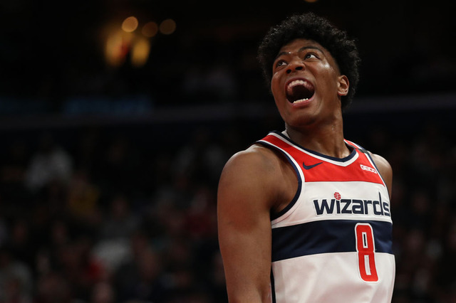 八村塁、バスケゲームのトーナメント初戦を制する　勝利の瞬間は雄叫び 画像