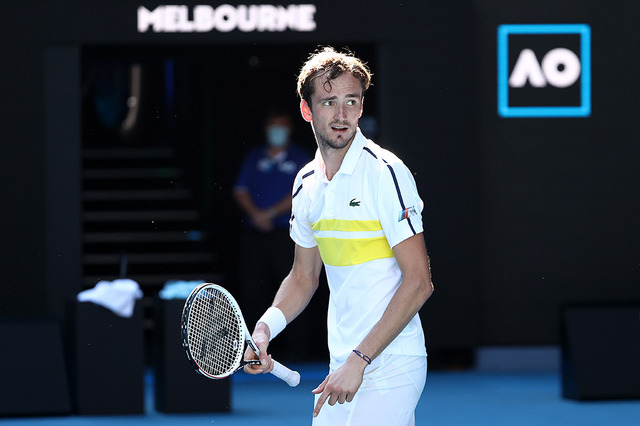 【テニス】メドベージェフ、同胞ルブリョフを倒し全豪オープン初の準決勝進出 画像