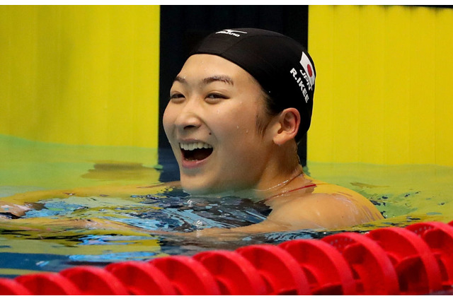 【水泳】池江璃花子、50メートルバタフライで復帰後初優勝 画像