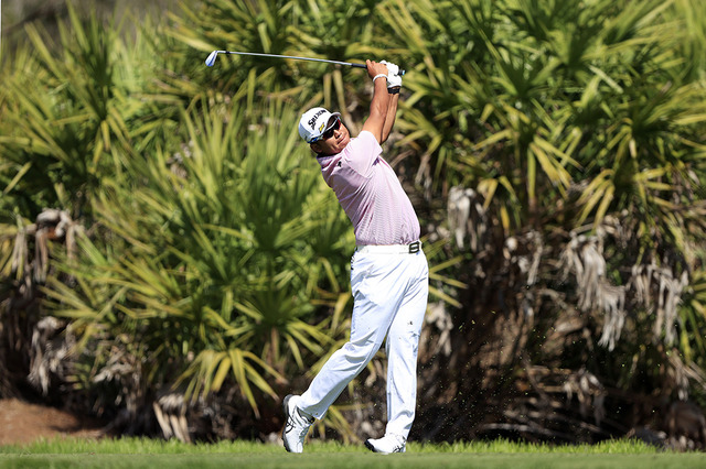 【ゴルフ】松山英樹、首位と6打差のイーブンパー 世界選手権初日 画像