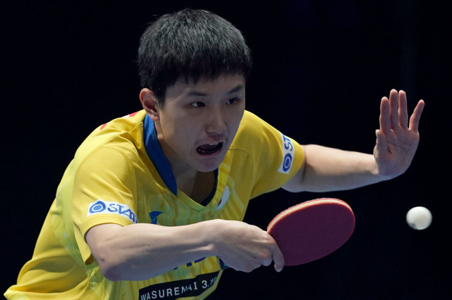 【卓球】張本智和、「311」の思いを胸にWTTスターコンテンダードーハ4強進出　12日の準決勝は難敵・オフチャロフと対戦 画像