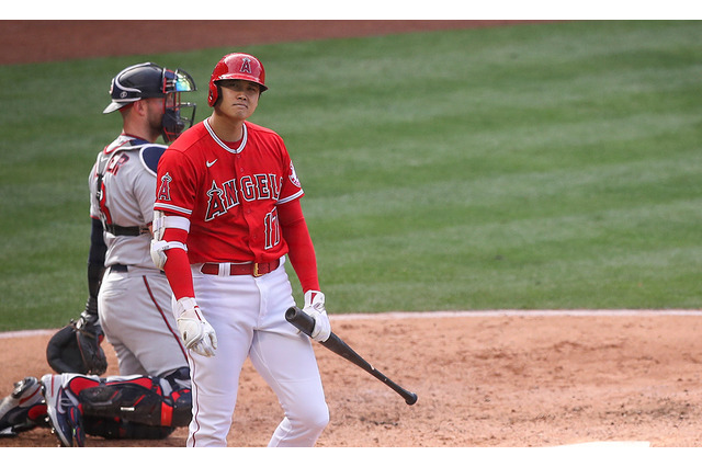 【MLB】大谷翔平、まさかの3打席連続三振　マドン監督は今後の二刀流起用にも言及 画像