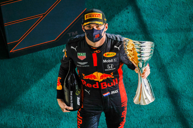 【F1】フェルスタッペン、完勝で2020年を締めくくる「本当に楽しめた」 画像