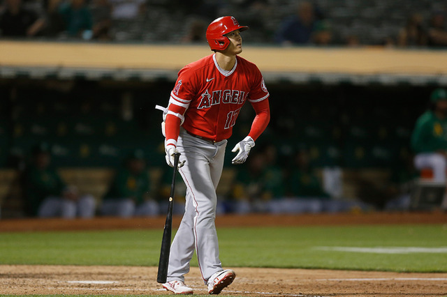 【MLB】大谷翔平、“松井秀喜超え”今季18号に衝撃広がる 「速球粉砕」「ロケットを噴射」 画像