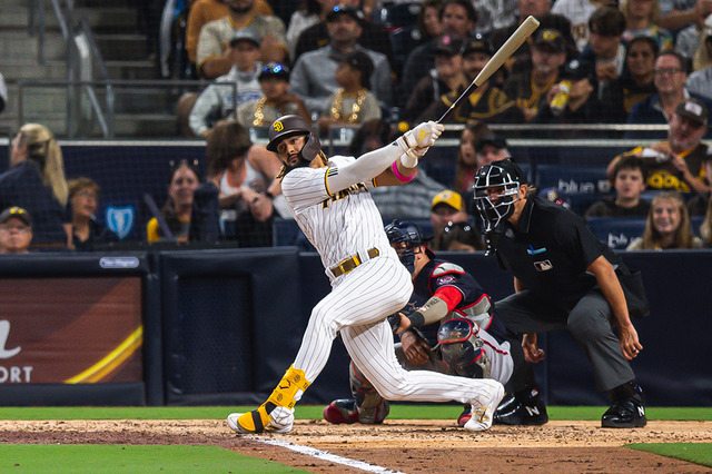 【MLB】OPSは大谷翔平超え、パドレス・タティスJr.が弾丸27号　守備でも“2段ジャンプ”の美技 画像