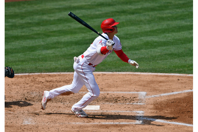 【MLB】大谷翔平、登板翌日も「2番・DH」でスタメン　日本人最多「32号」は…… 画像