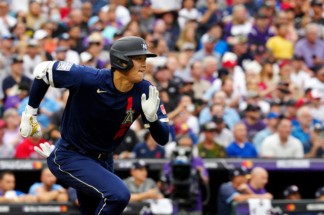【MLB】大谷翔平、オールスター初打席は安打ならず　シャーザー相手に二ゴロ 画像