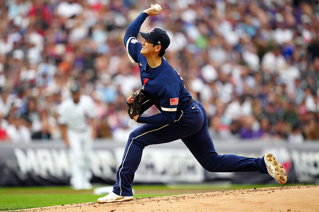 【MLB】大谷翔平、球宴先発で3者凡退の好投　最速は161キロ 画像