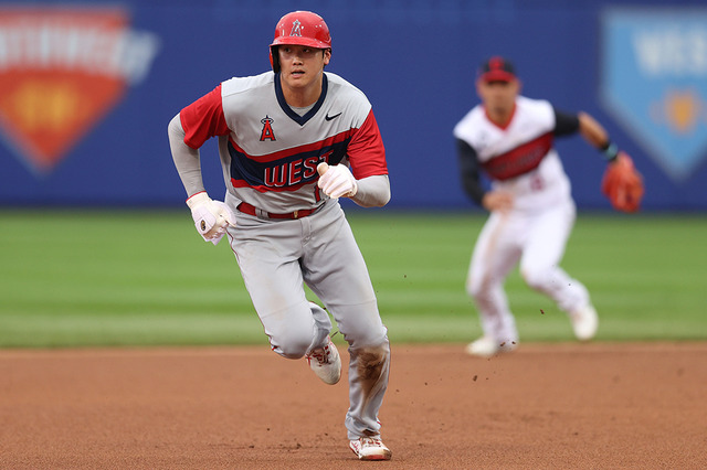 【MLB】大谷翔平、右前打後に俊足活かしすかさず二盗　“20盗塁”達成まであとひとつ 画像