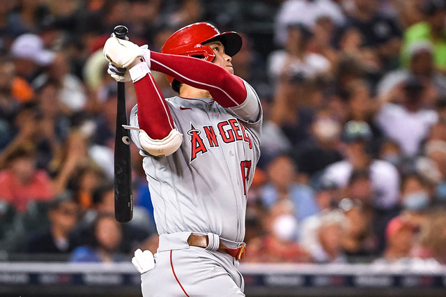 【MLB】大谷翔平のシーズン成績予測は「53本塁打、116打点」　ベーブ・ルースに並ぶ103年ぶり大記録まで残り2勝 画像