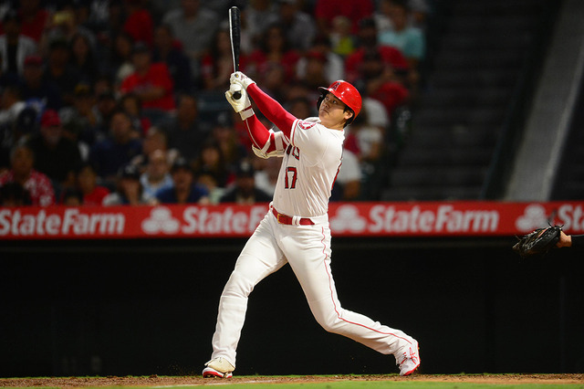 【MLB】大谷翔平、今季42号は元同僚からの131メートル特大弾　年間長打数でも松井秀喜超え 画像