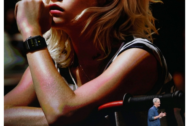 アップルWatch発表、iOS 8デバイスと連携、349ドル 画像