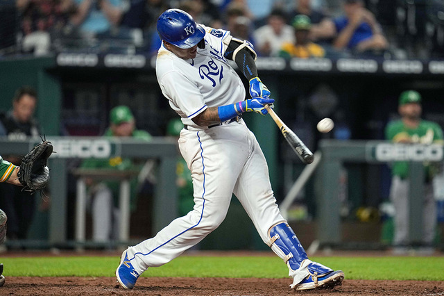 【MLB】ロイヤルズのペレスが43号弾　三つ巴本塁打争い、さらに熾烈に　「文句なし！」と完璧な一撃に現地公式Twitterも称賛 画像
