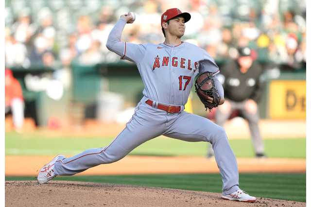 【MLB】大谷翔平が投打に大ピンチ　右腕の痛みで登板回避、本塁打王争いも3位に後退 画像