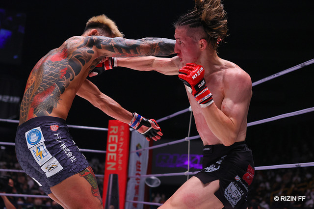 【格闘技／RIZIN.30】井上直樹、判定で金太郎との“死闘”制す　「KOか一本が良かったんですが…」 画像