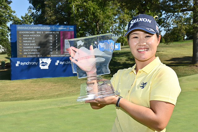 【ゴルフ】畑岡奈紗が「パワースポット」で米ツアー5勝目　岡本綾子、宮里藍に続く日本女子歴代3位 画像