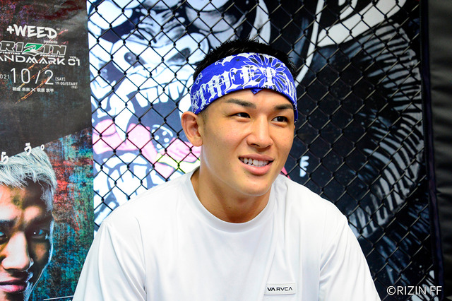 【格闘技／RIZIN  LANDMARK】萩原京平が公開練習　朝倉未来との対戦で「格闘技界の主役が変わる」と断言 画像