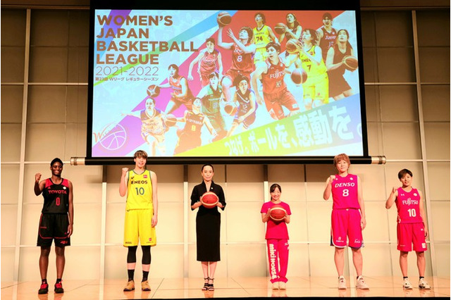 【Wリーグ】東京五輪銀メダルの女子バスケが16日開幕　河瀨直美会長が3つの公約を発表　オールスターでは体操代表ともコラボ 画像