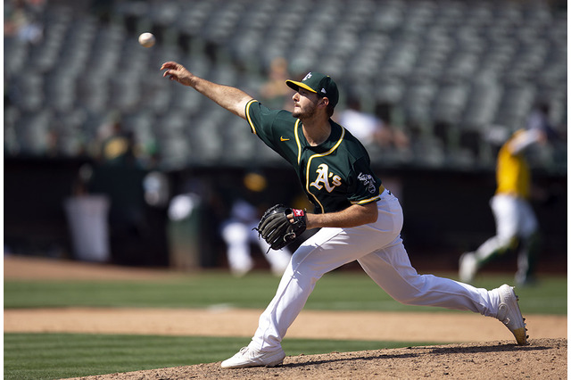 【プロ野球】西武の新助っ人右腕バーチ・スミス　大谷翔平を空振り三振に仕留めた速球が光る 画像