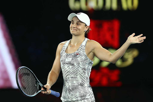 【全豪オープン】アシュリー・バーティ、初の母国優勝へ「あとひとつ」 決勝の相手はパワーヒッターのコリンズ 画像