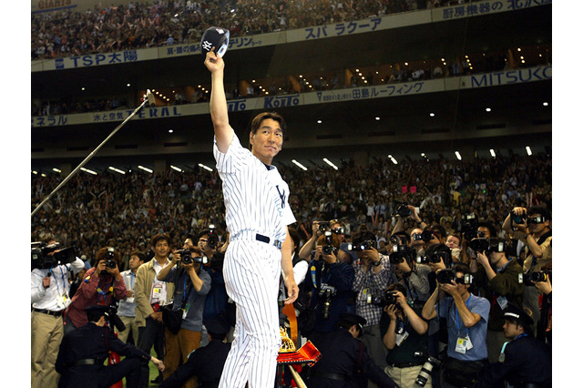 【スポーツ回顧録】ヤンキース松井秀喜の完璧な東京ドーム凱旋＝ゴジラ再上陸 画像