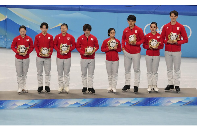 【北京五輪】日本、フィギュア団体初メダルは銅 ロシア圧巻の優勝 画像