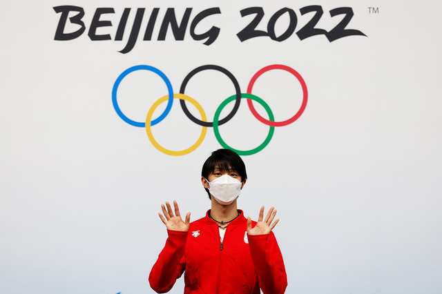 【北京五輪】羽生結弦、現役続行に前向き姿勢 海外メディアも「五輪復帰否定せず」 画像