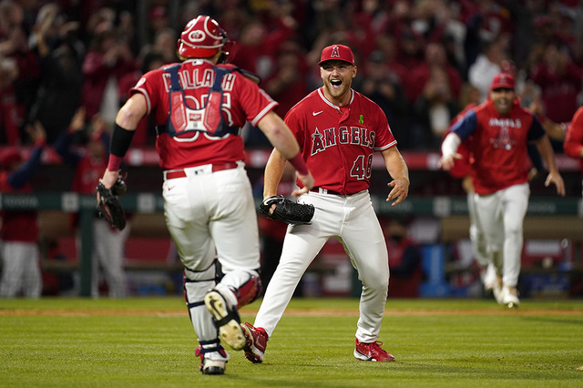 【MLB】大谷翔平のMVPから始まった試合はお祭り騒ぎ　トラウト2発、レンドン初物、デトマーズ・ノーノー 画像