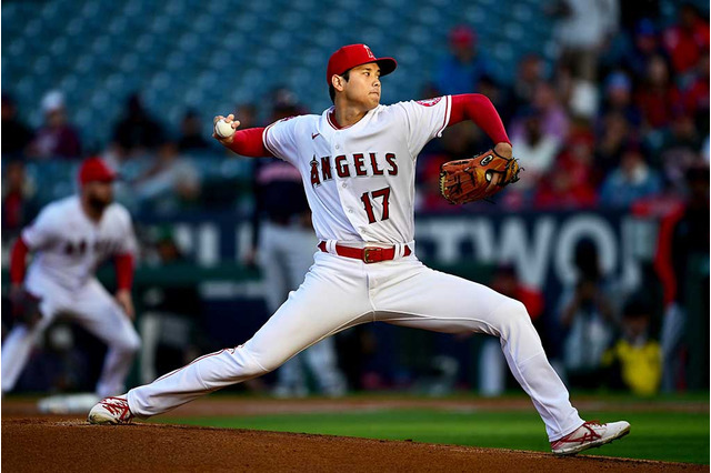 【MLB】大谷翔平、二刀流出場で5回2失点の粘投 2勝目の権利持ち降板、最速159キロ 画像