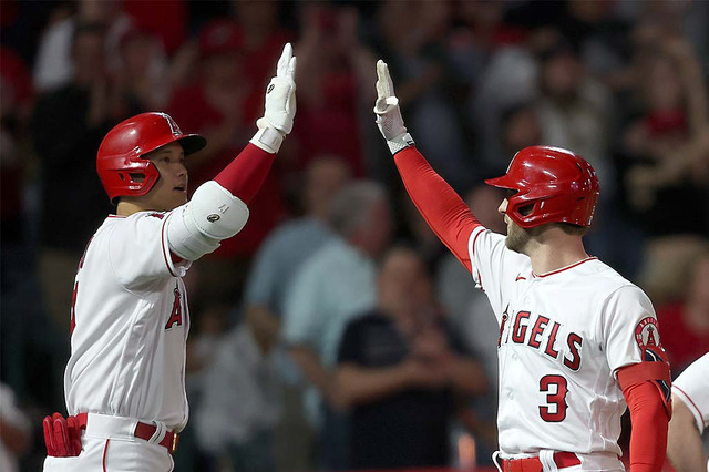 【MLB】今季初めて2番に入った大谷翔平 微妙な判定に泣かされ2三振 指揮官は休養を与える考え 画像