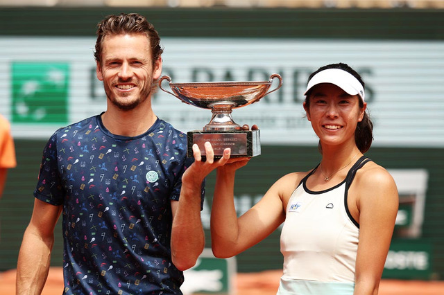 【全仏オープン】柴原瑛菜、25年ぶりの快挙　夢のグランドスラム初制覇 画像