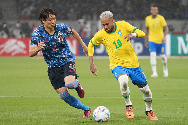 【サッカー】「よく組織されていた」ブラジルと接戦を演じた日本の守備力を高評価　海外メディア 画像