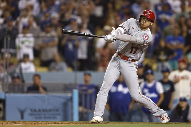 【MLB】大谷翔平、土壇場の三塁打でノーヒットノーランを打ち砕く　25回連続無得点もストップ 画像