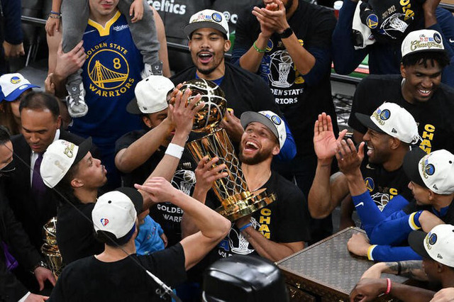 【NBA】ゴールデンステート・ウォリアーズが7度目の優勝 ステフィン・カリーがMVP 画像