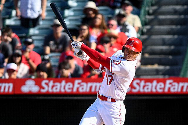【MLB】大谷翔平、「3番DH」スタメン出場 昨季攻略の左腕からトンネル脱出14号アーチなるか 画像