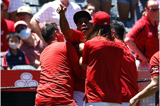 【MLB】エンゼルス大乱闘劇に「大谷勝負」の屈辱　守護神イグレシアスは「チームが団結するきっかけになる」 画像