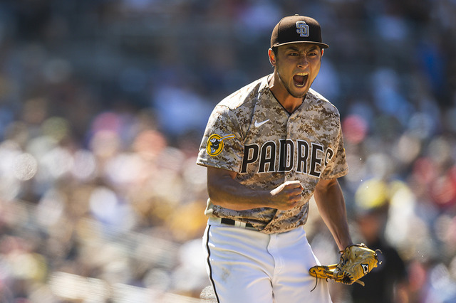 【MLB】ダルビッシュ有、日米通算180勝はお預け 今季自己最多9Kも救援陣が打たれ白星逃がす 画像