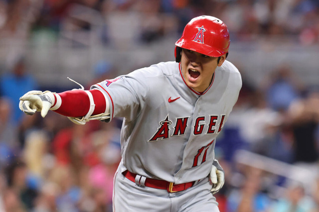 【MLB】「連敗ストッパー」大谷翔平、メジャー通算300打点となる勝ち越しタイムリーで8勝目権利 画像