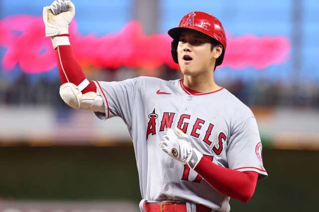 【MLB】大谷翔平、投打で記録破りのひとり舞台　自身の決勝2点タイムリーで連敗ストップの8勝目 画像