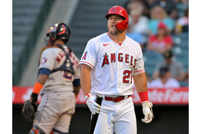 【MLB】4試合連続欠場のマイク・トラウト、球宴も出場見送りへ　懸念される「背中痛の原因特定できず」 画像