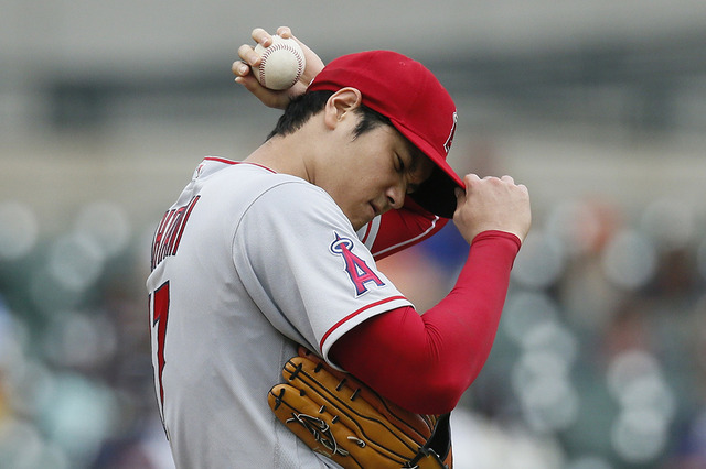 【MLB】大谷翔平、「こんな投手はそういない」と敵将も賛辞 胃腸炎で4回降板も本人は言い訳なし 画像