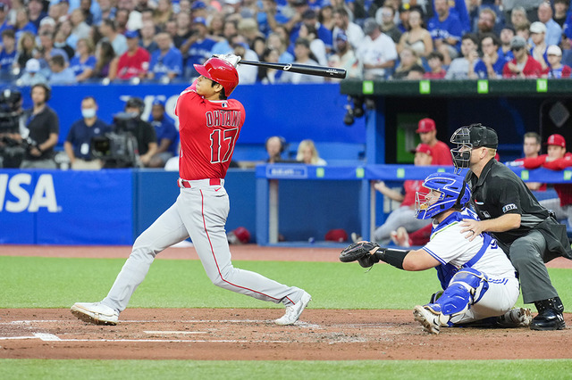 【MLB】大谷翔平、フェン直2点タイムリー三塁打でエ軍連敗ストップに貢献　“花巻東対決”は菊池に軍配 画像