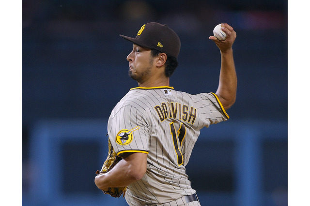 【MLB】ダルビッシュ有が日米通算3000奪三振と日本人投手通算1000勝達成 画像