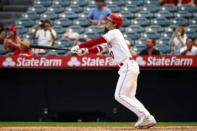 【MLB】大谷翔平、2試合ぶり33号は右中間への122メートル勝ち越し弾　9試合で6発量産態勢へ 画像