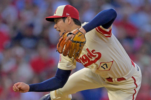 【MLB】大谷翔平、史上初の「W規定到達」へ15勝目と35号弾でジャッジ猛追なるか 「3番DH・投手」でスタメン 画像