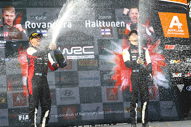 【WRC】第11戦 トヨタのカッレ・ロバンペラが優勝で史上最年少王者戴冠 「チャンピオンは唯一の目標」と歓喜 画像
