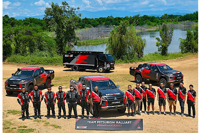 【アジアクロスカントリーラリー】新生チーム三菱ラリーアートの挑戦とその展望　「WRC並みハイスピードの戦いか」 画像