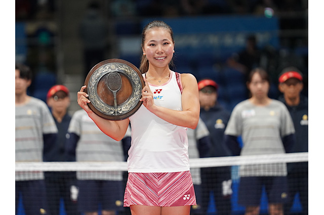【全日本テニス選手権】女子シングルス優勝は21歳の坂詰姫野が自信をもって戦いきれた理由 画像